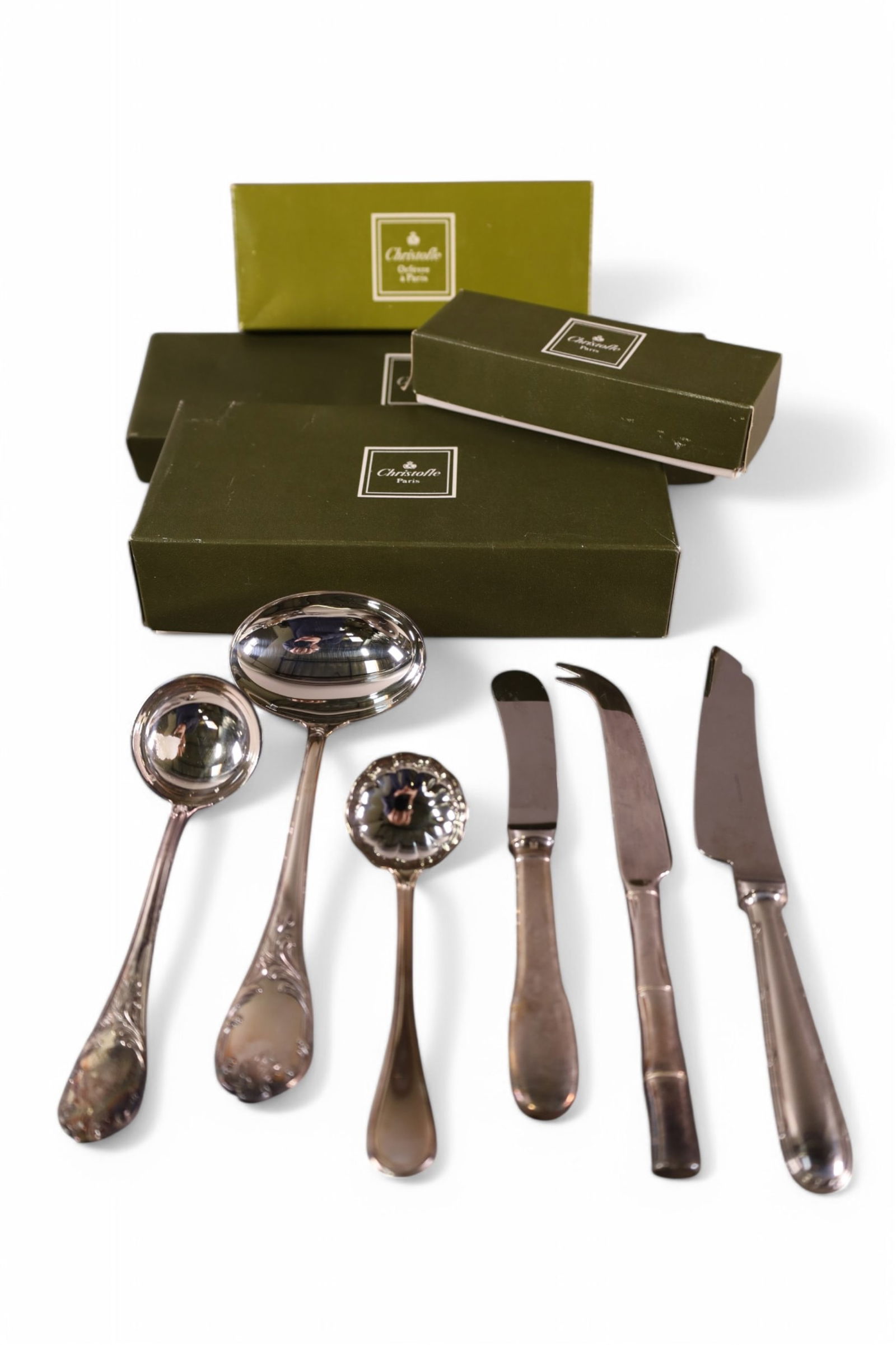 GROUPING OF CHRISTOFLE FLATWARE (1 of 2)