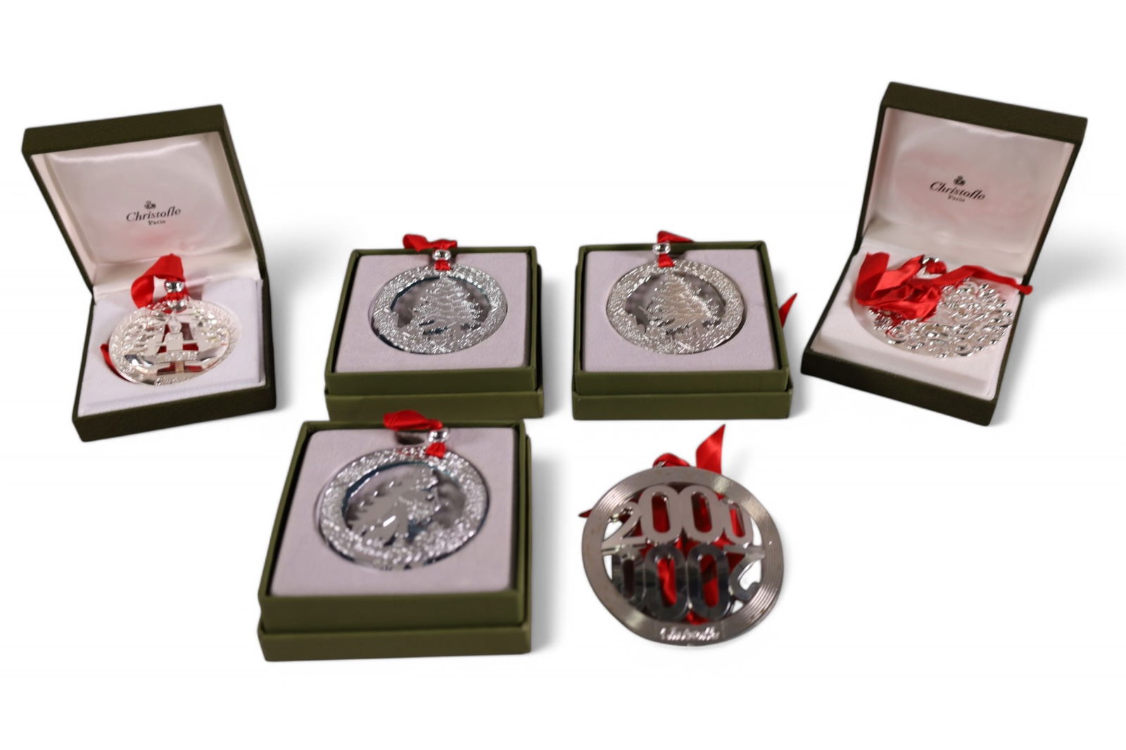6 CHRISTOFLE ORNAMENTS (1 of 4)