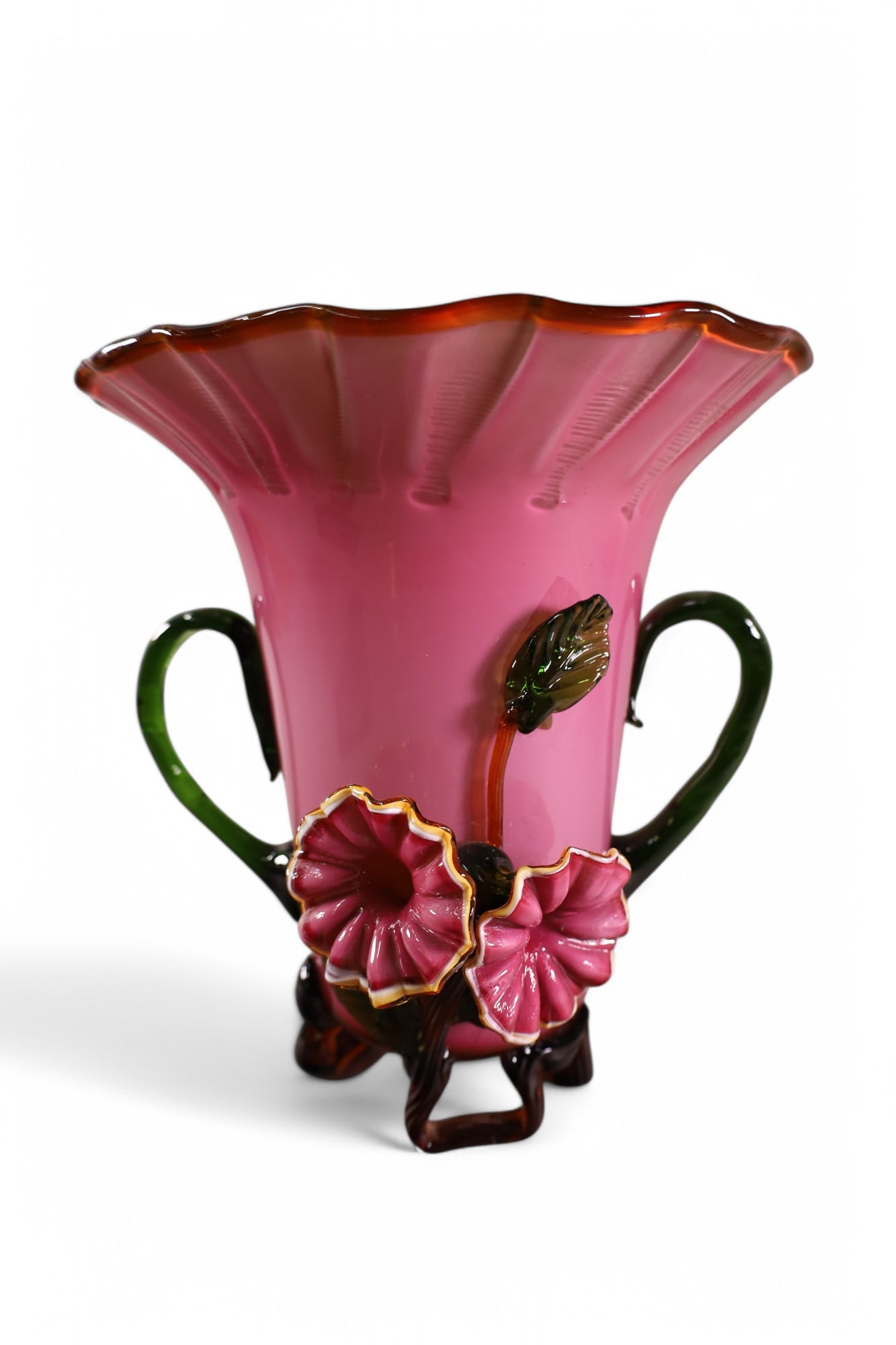 LARGE STEVENS & WILLIAMS VASE (1 of 3)