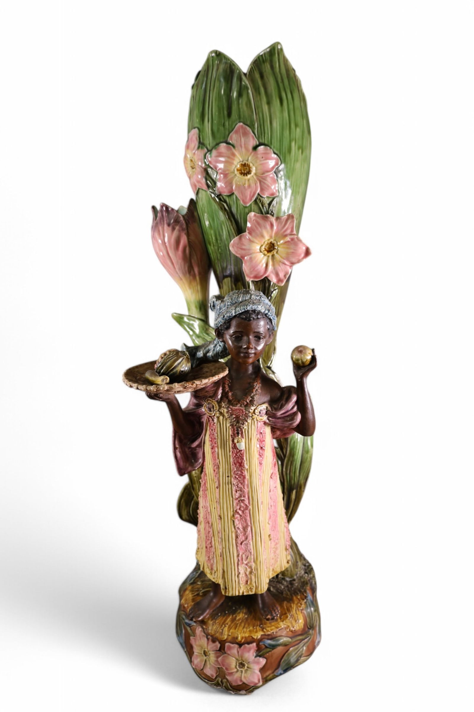 LARGE BLACKAMOOR VASE (1 of 6)