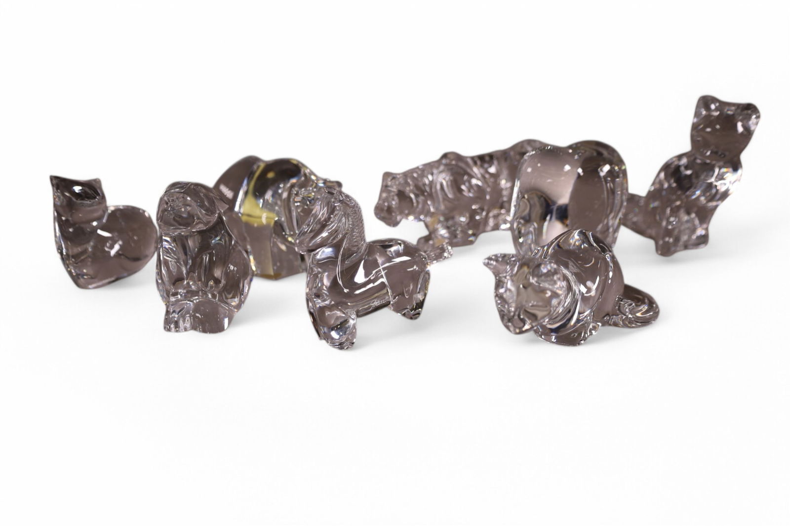 GROUPING OF BACCARAT ANIMALS (1 of 3)