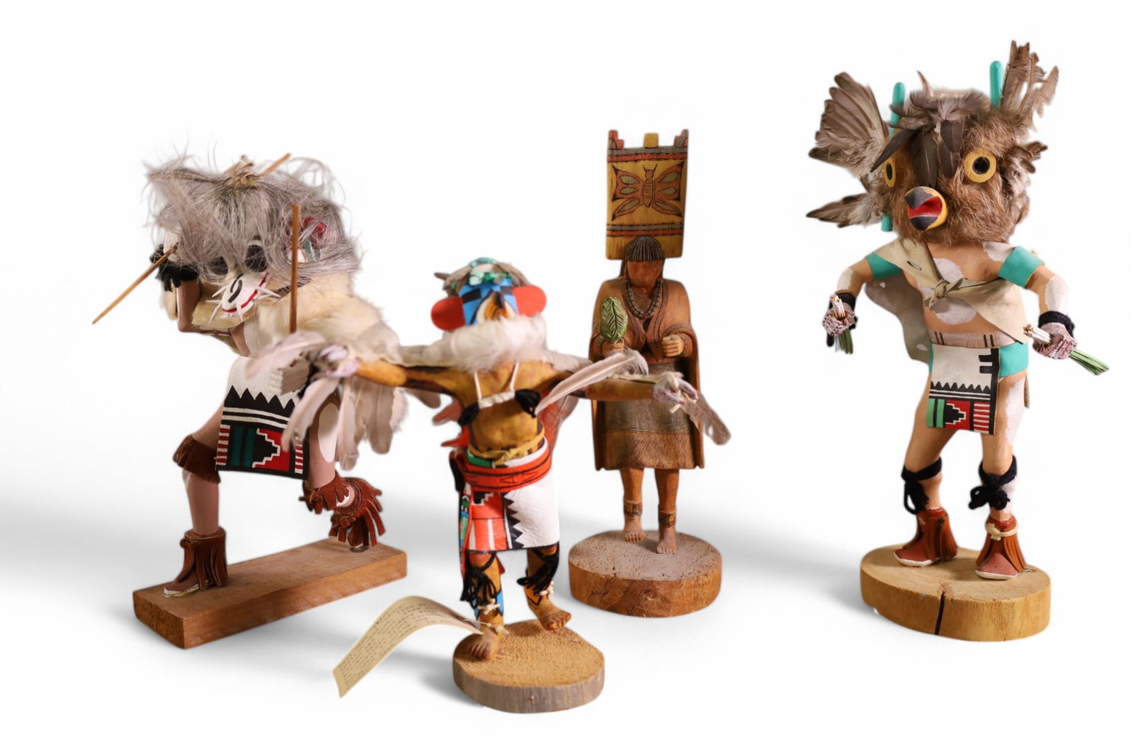4 KACHINA DOLLS (1 of 4)