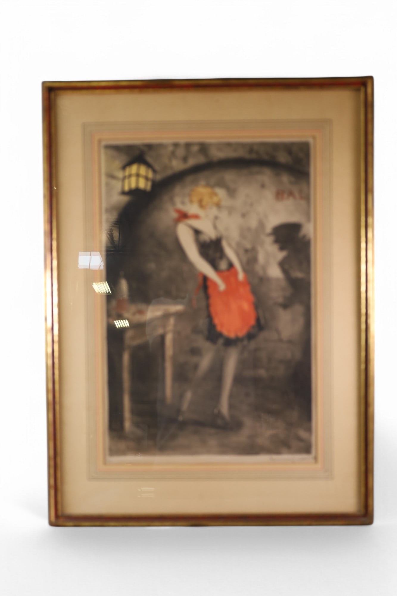 LOUIS ICART "APACHE DANCER" FRAMED LITHOGRAPH (1 of 6)
