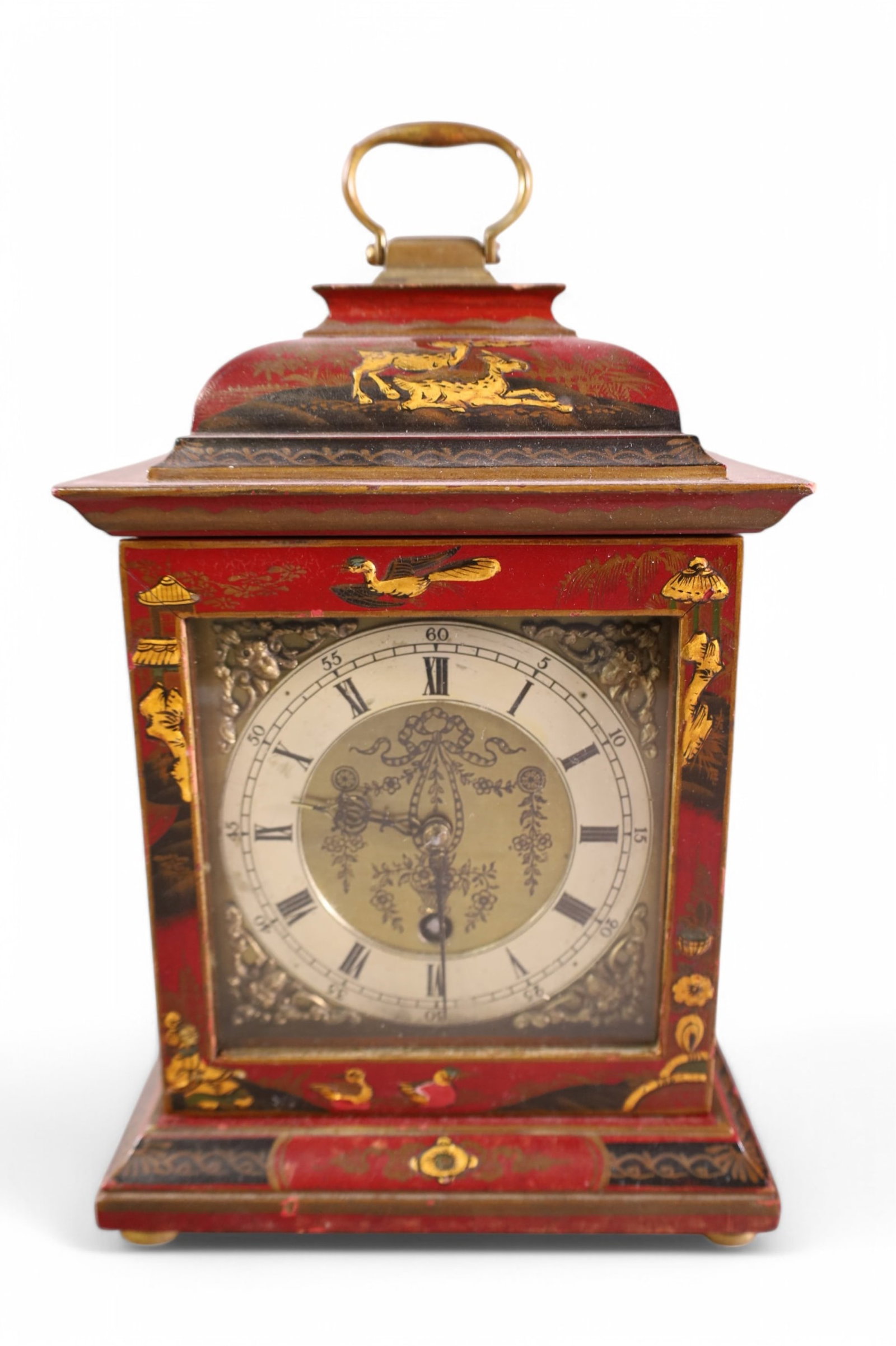 CHINOISERIE BRACKET CLOCK (1 of 3)