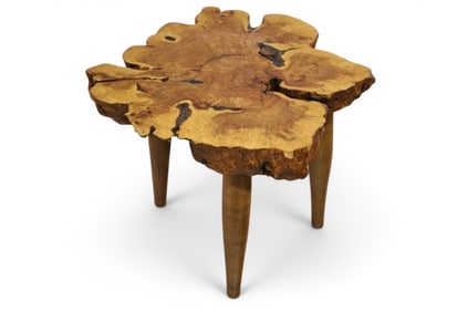 LIVE EDGE SIDE TABLE
