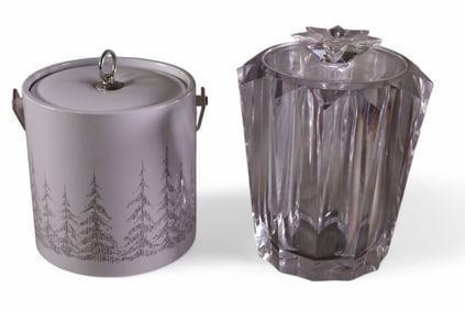 2 VINTAGE ICE BUCKETS