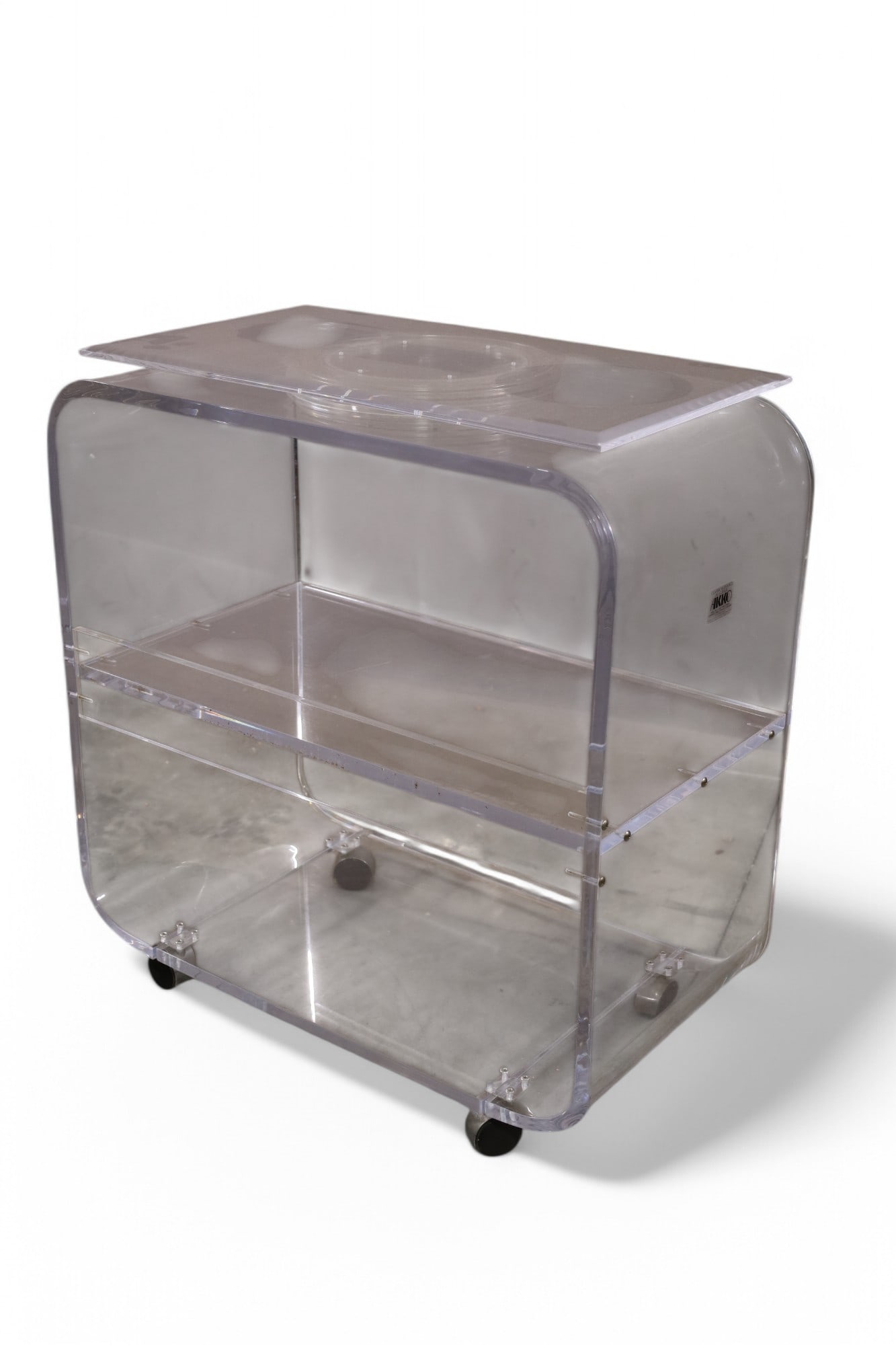 LUCITE TEA CART (1 of 3)