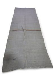APPROX 10' 11" X 4' 2" HANDMADE WOOL RUG