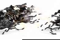 JIANG TIE-FENG HORSE SCULPTURE