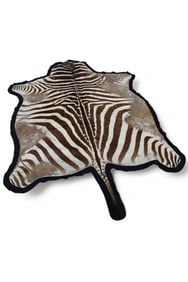 ZEBRA SKIN RUG