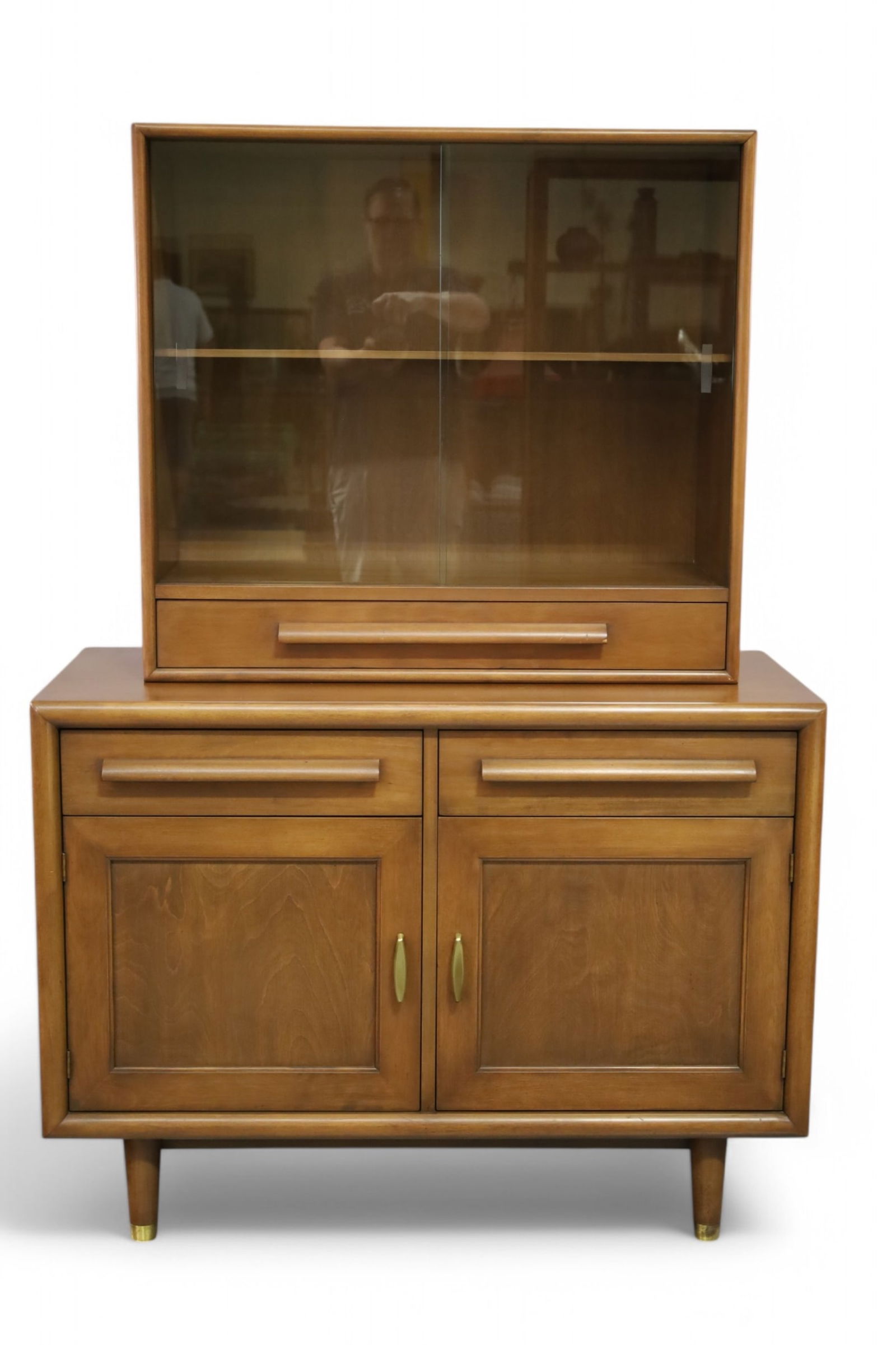 MID CENTURY MODERN CHINA CABINET (1 of 3)