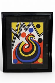ALEXANDER CALDER LA VAGUE (THE WAVE) LITHOGRAPH