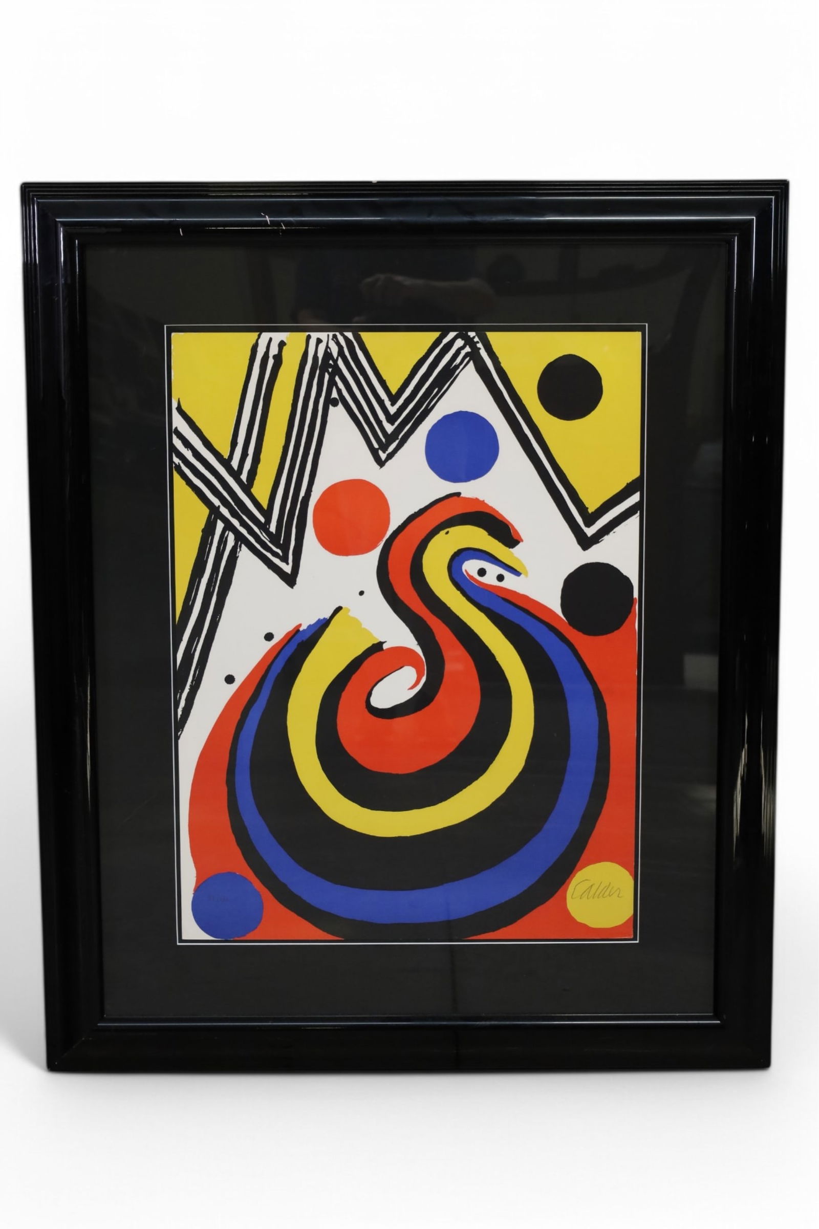 ALEXANDER CALDER LA VAGUE (THE WAVE) LITHOGRAPH (1 of 3)