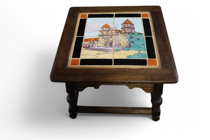 SANTA BARBARA "TAYLOR TILE" TILE TOP TABLE