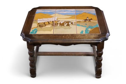 "TAYLOR TILE" TILE TOP SIDE TABLE
