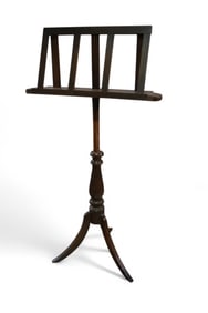 ANTIQUE WOOD BOOK STAND