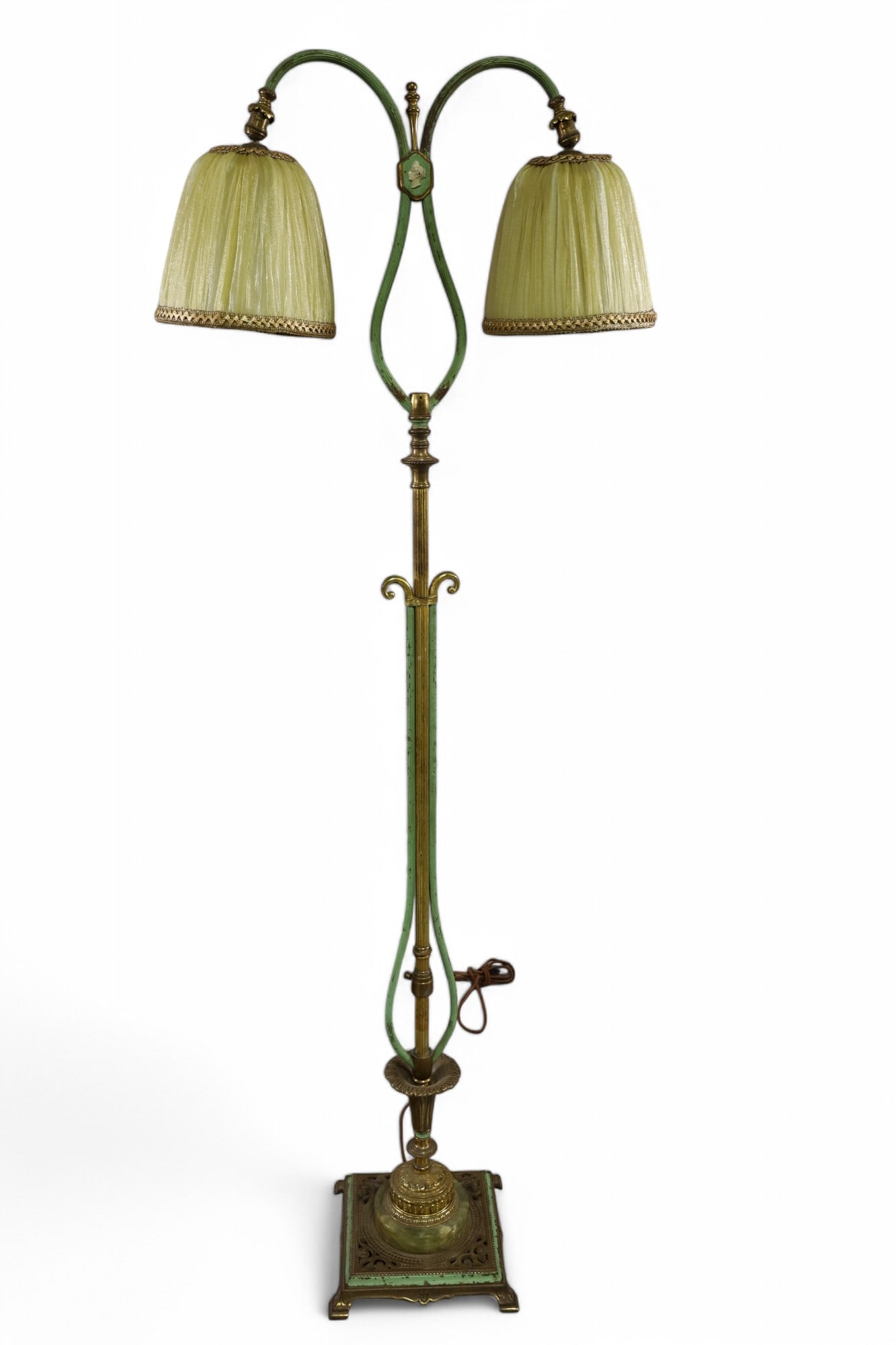 1920'S DOUBLE ARM FLOOR LAMP (1 of 3)