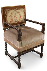 BARLEY TWIST PARLOR CHAIR