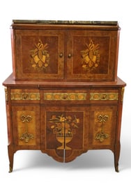 INLAID FRENCH GENTLEMAN'S CHEST