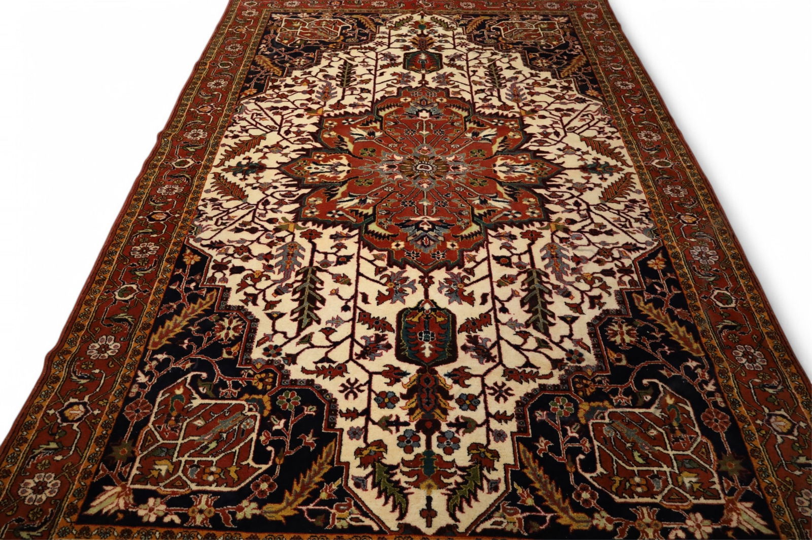 APPROX 9' 9" x 6' 8" HANDMADE KILIM RUG (1 of 4)