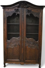 19TH CENTURY COUNTRY FRENCH BOOKCASE