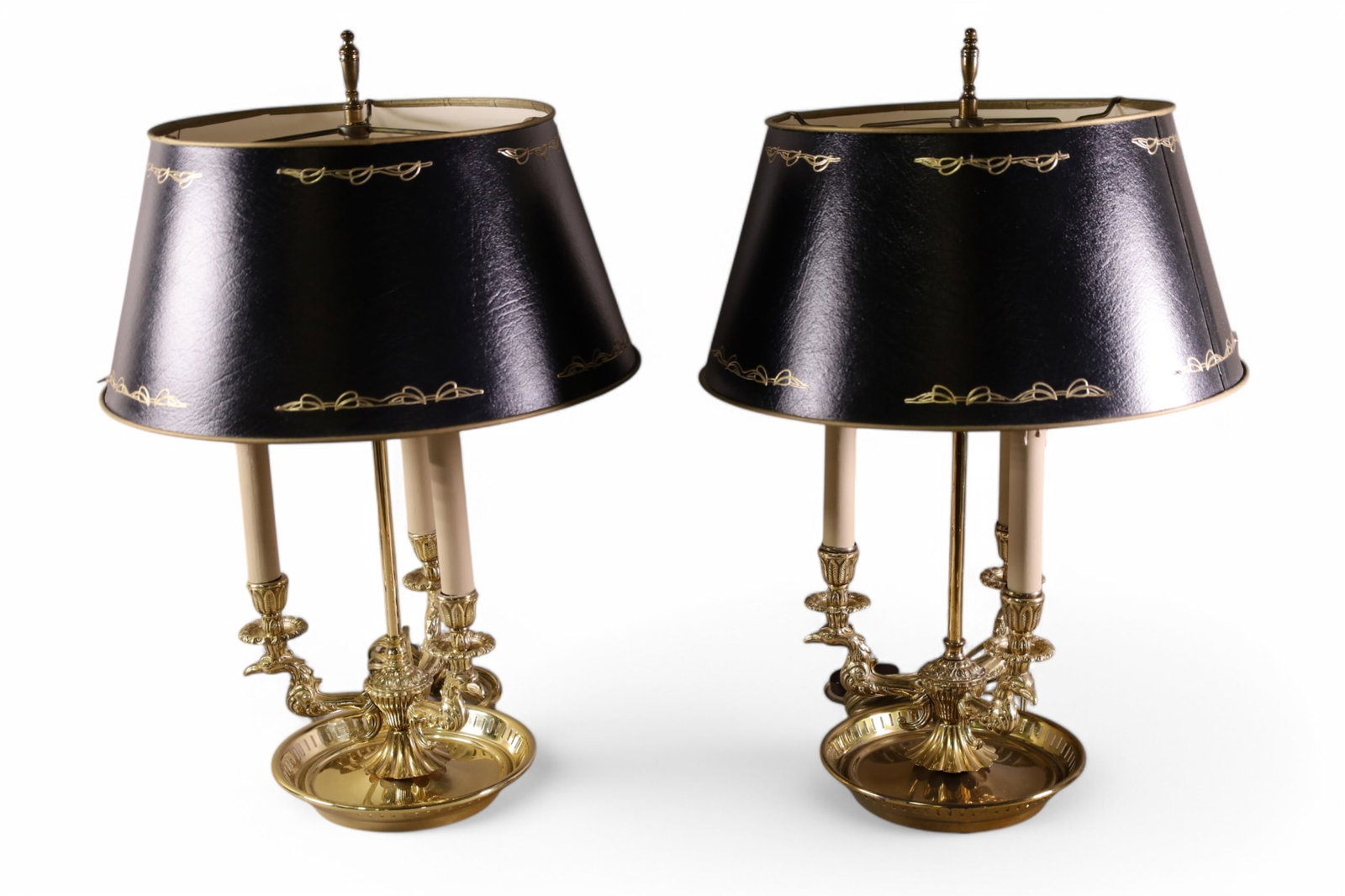 PAIR OF FRENCH TABLE LAMPS (1 of 3)
