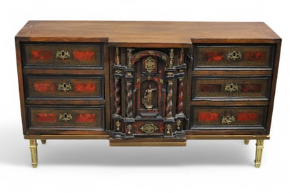 ANTIQUE VARGUENO CABINET
