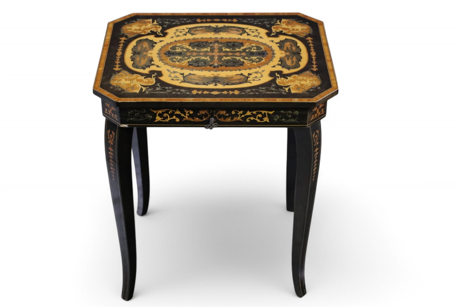 ITALIAN MUSICAL SIDE TABLE (1 of 3)