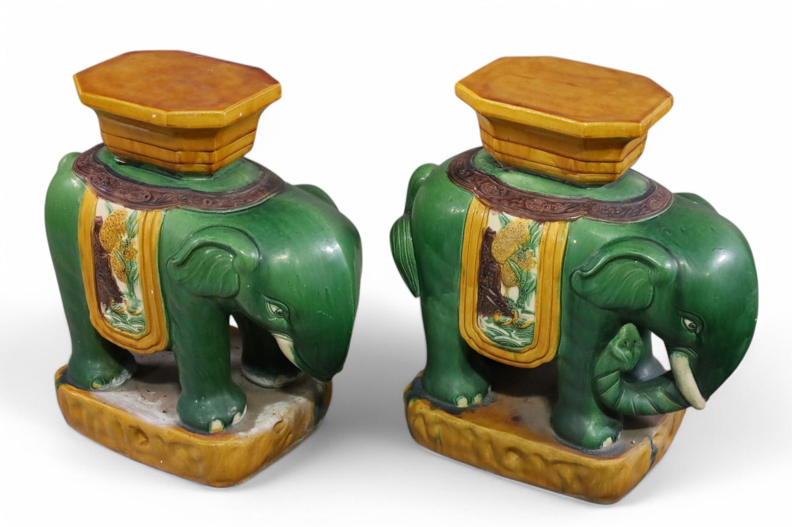 PAIR OF CHINESE GARDEN SEATS (1 of 3)