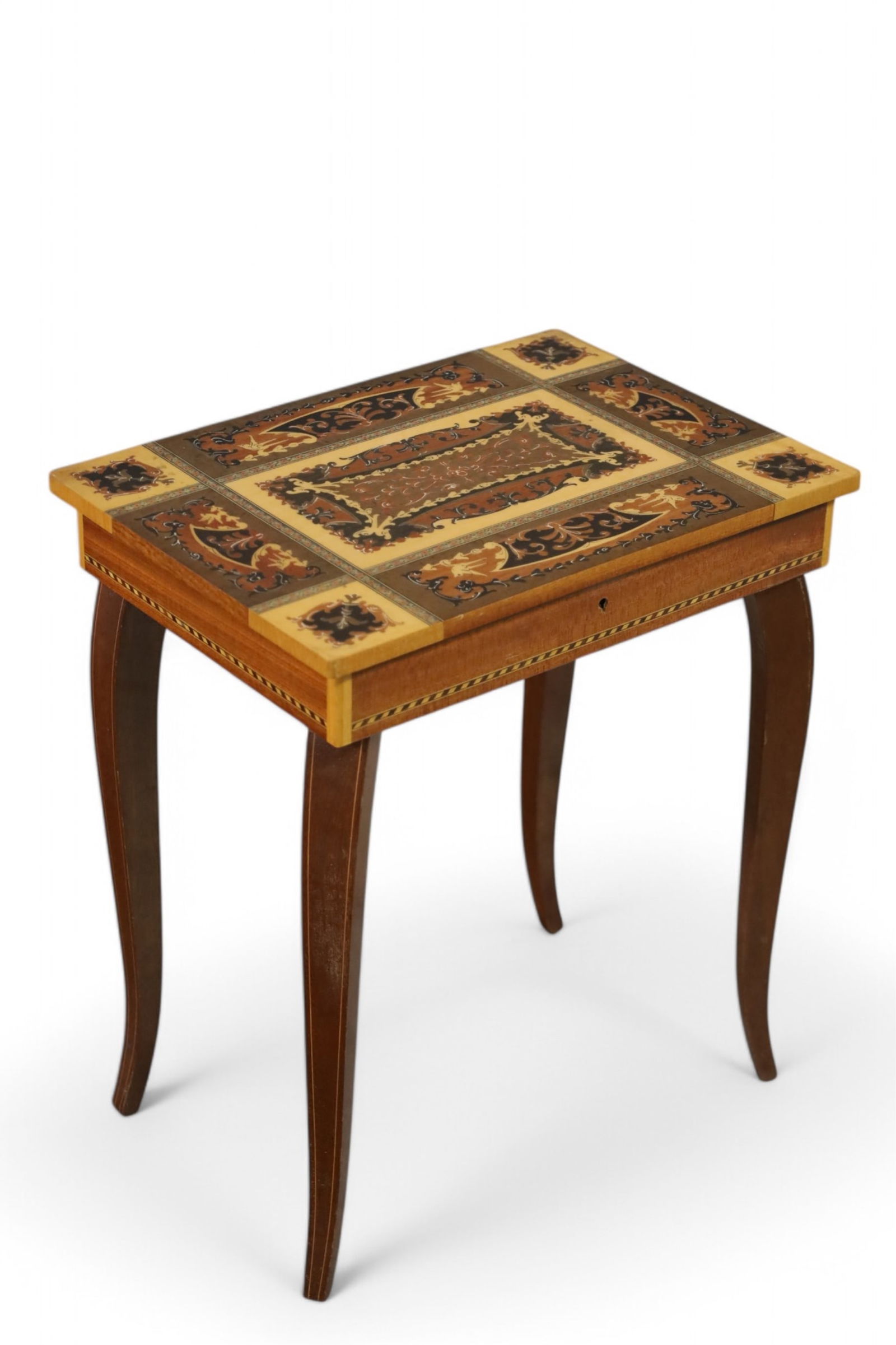 ITALIAN MUSICAL SIDE TABLE (1 of 3)