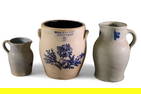3 ANTIQUE CROCKS