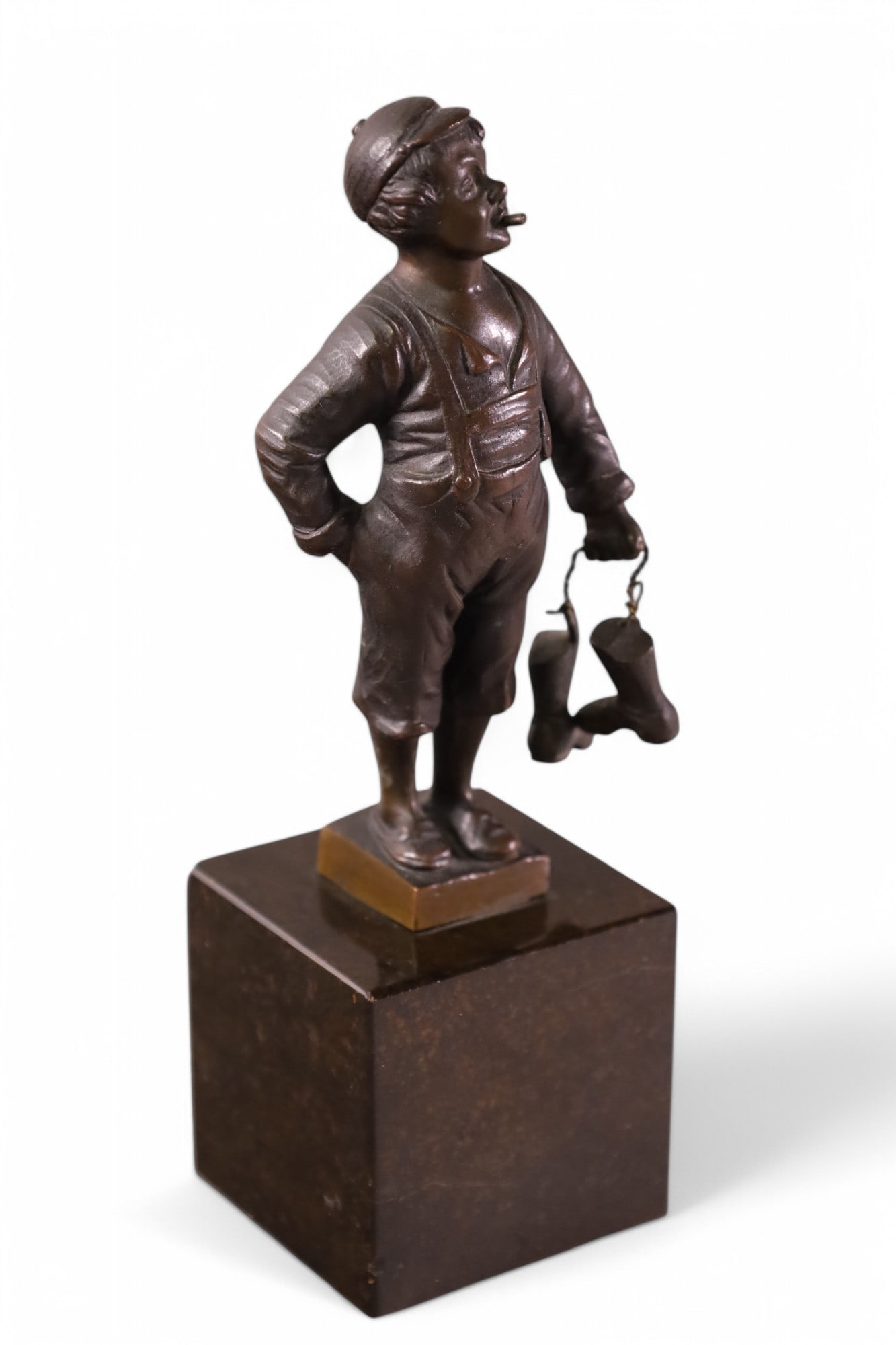 SMOKING BOY BRONZE (1 of 3)