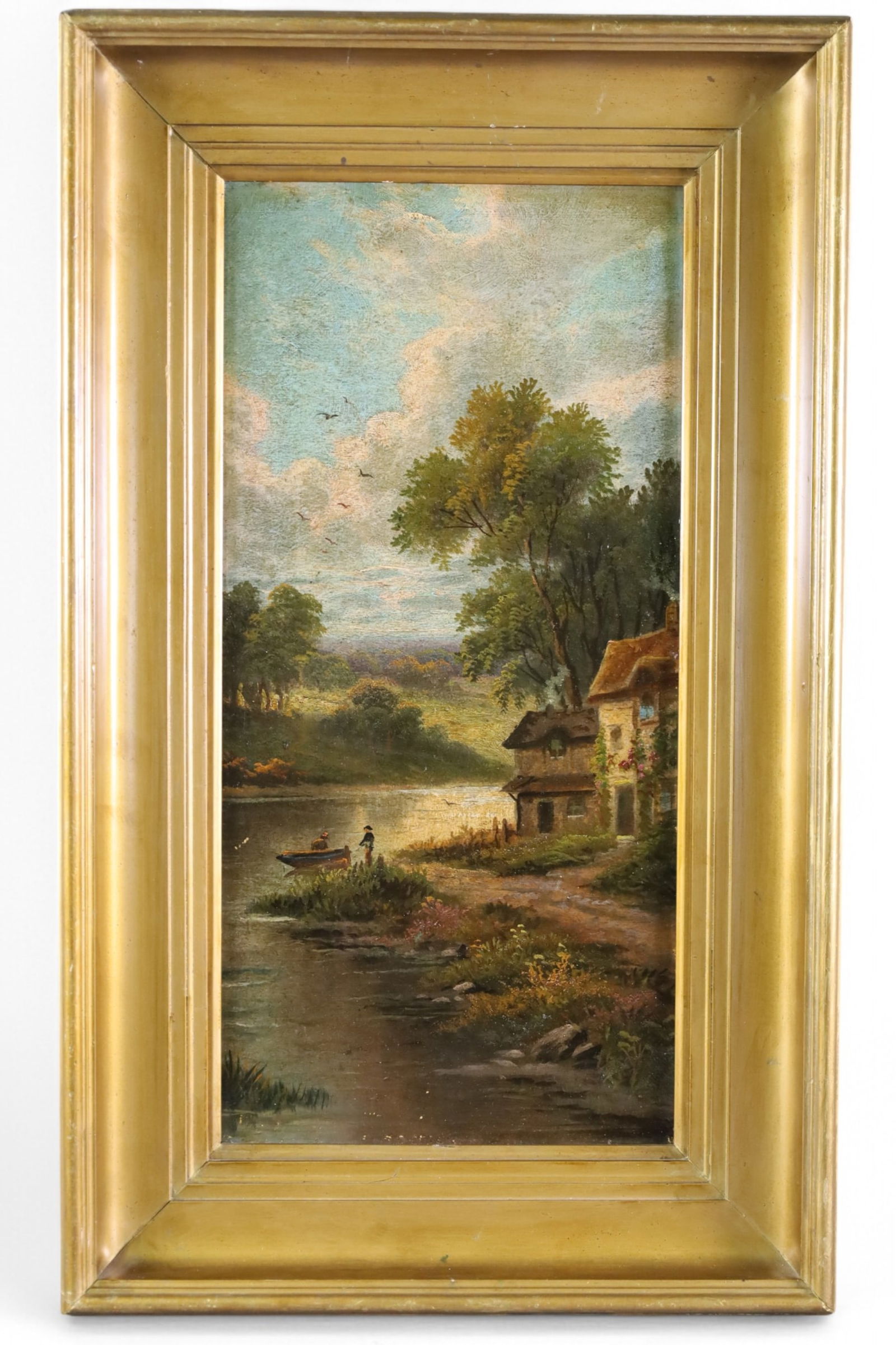 VICTORIAN LANDSCAPE PAINTING (1 of 2)