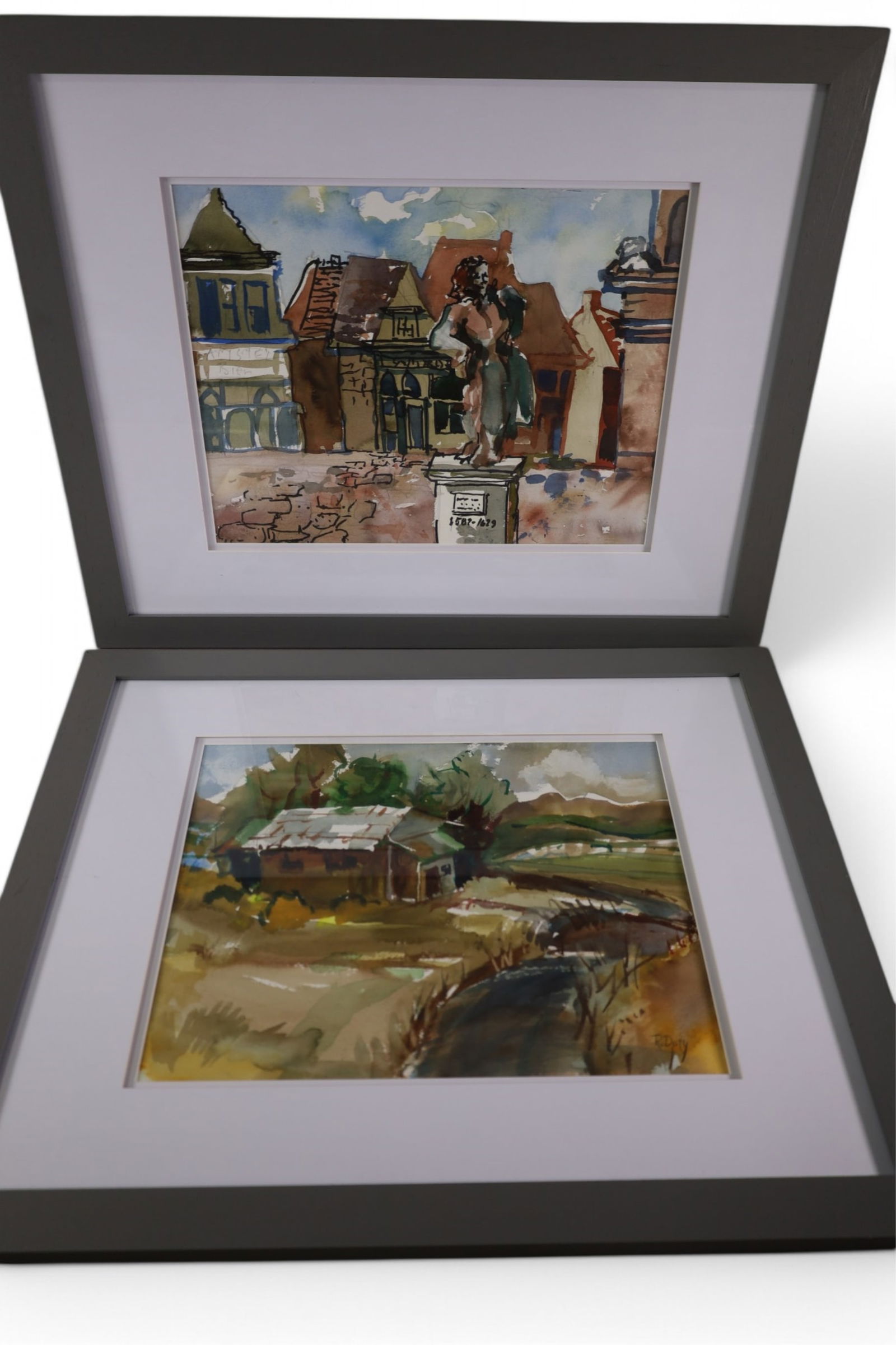 2 ROBERT R. DOTY WATERCOLORS (1 of 3)