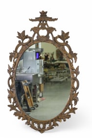 CARVED WALL MIRROR