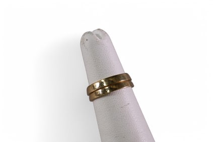 PAIR OF 14k GOLD RING JACKETS