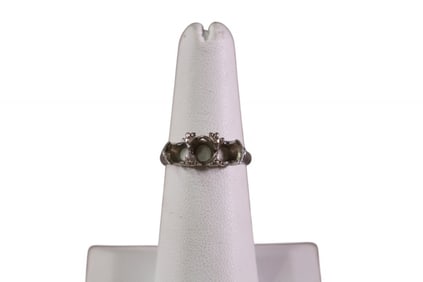 PLATINUM SEMI MOUNT RING