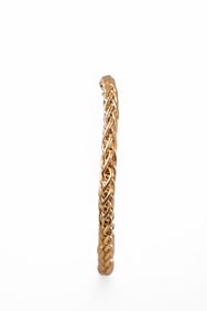 14k GOLD CHAIN BAR BRACELET