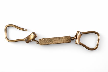 14k GOLD KEY CHAIN
