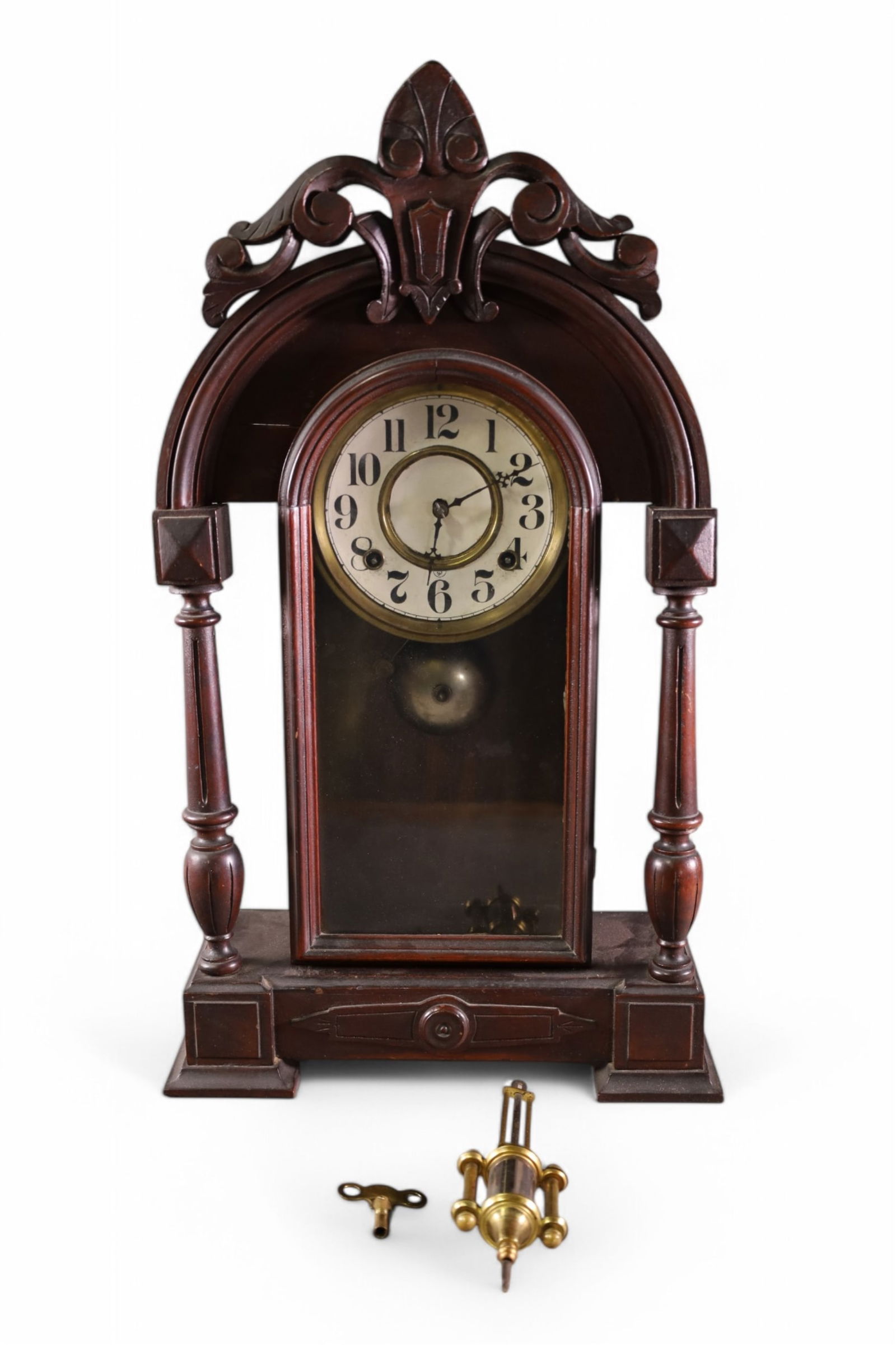 VICTORIAN MANTLE CLOCK (1 of 3)