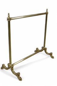 BRASS TOWEL OR QUILT RACK