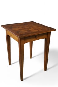 ANTIQUE INLAID SIDE TABLE