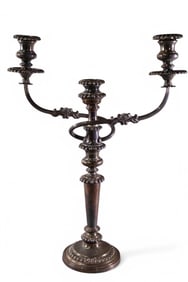 SILVERPLATE CANDELABRA