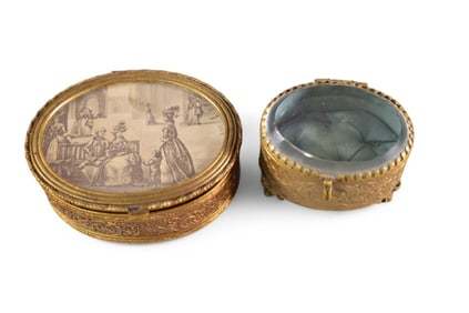 2 SMALL DRESSER BOXES
