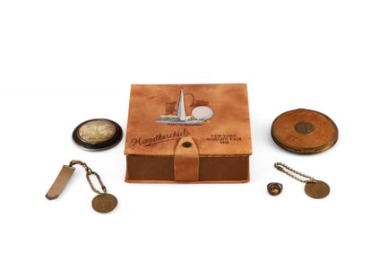 6 1939 NEW YORK WORLDS FAIR ITEMS