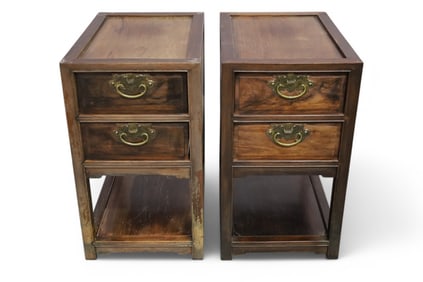 PAIR OF CHINESE SIDE TABLES