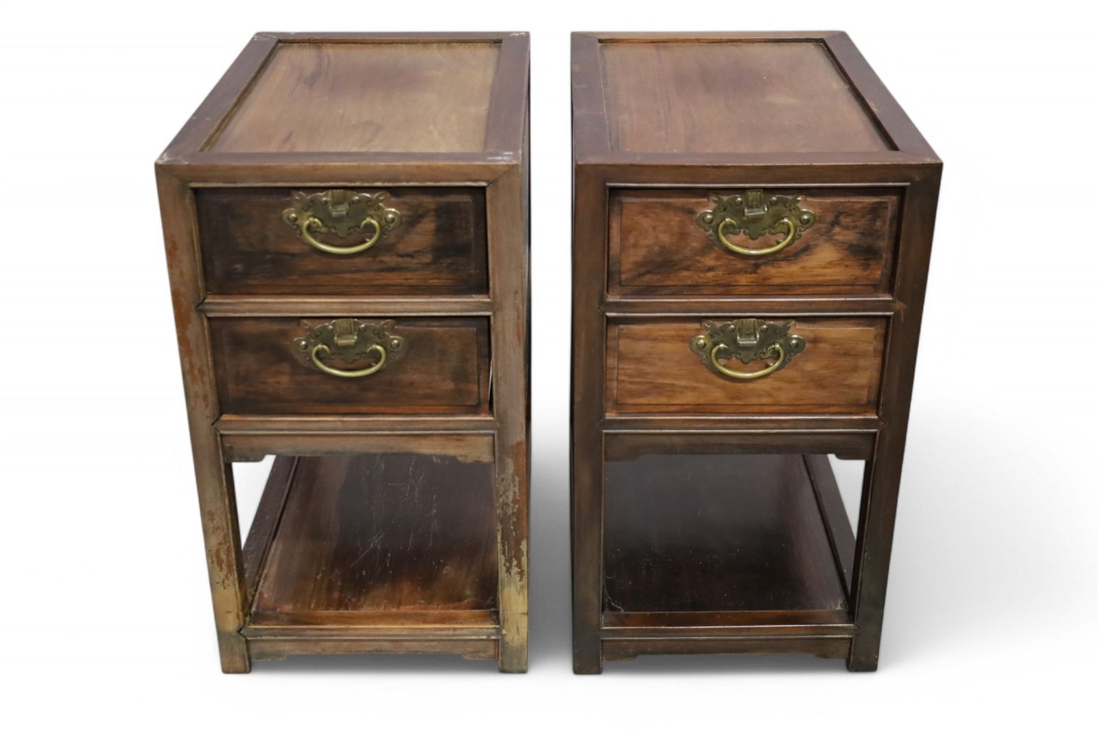 PAIR OF CHINESE SIDE TABLES (1 of 5)