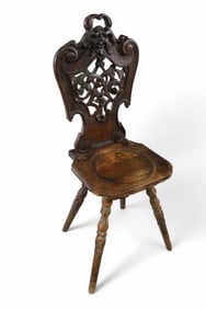 SPANISH STYLE SIDE CHAIR