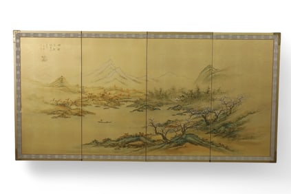 4 PANEL CHINESE SCREEN