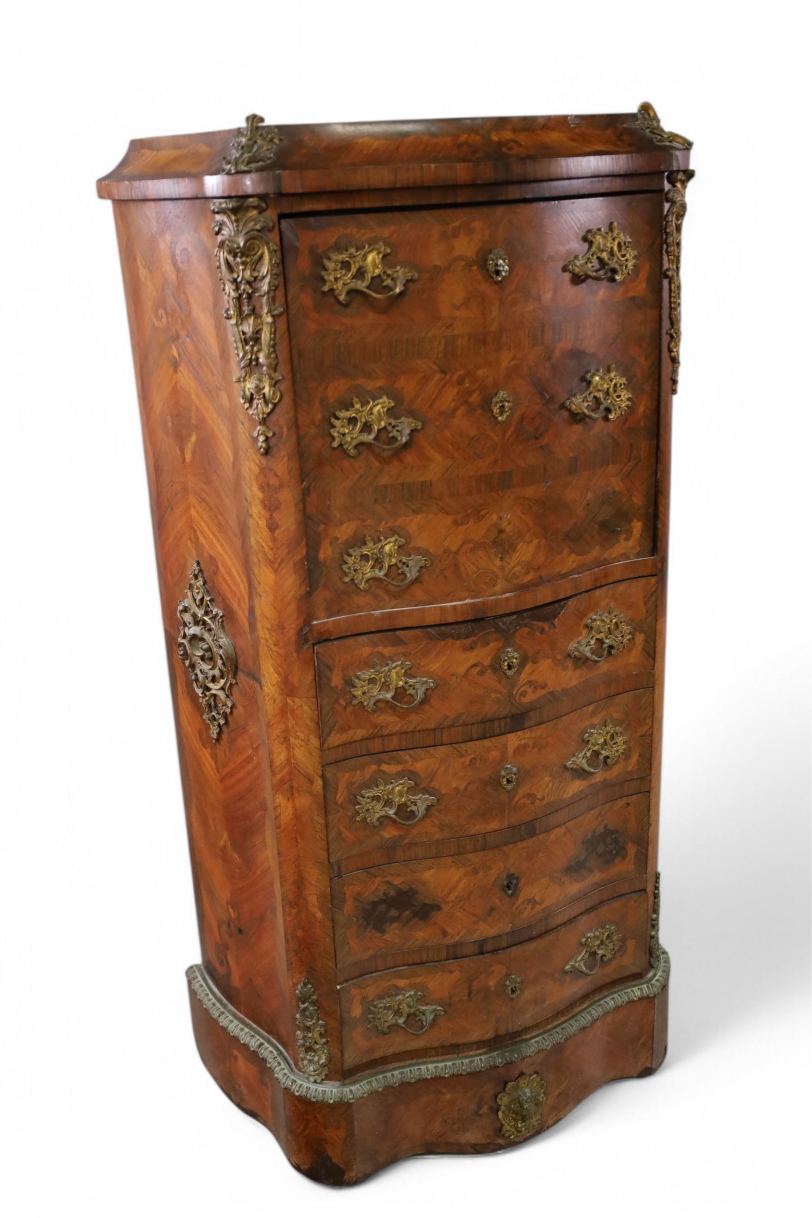 FRENCH INLAID SECRETARY (1 of 6)